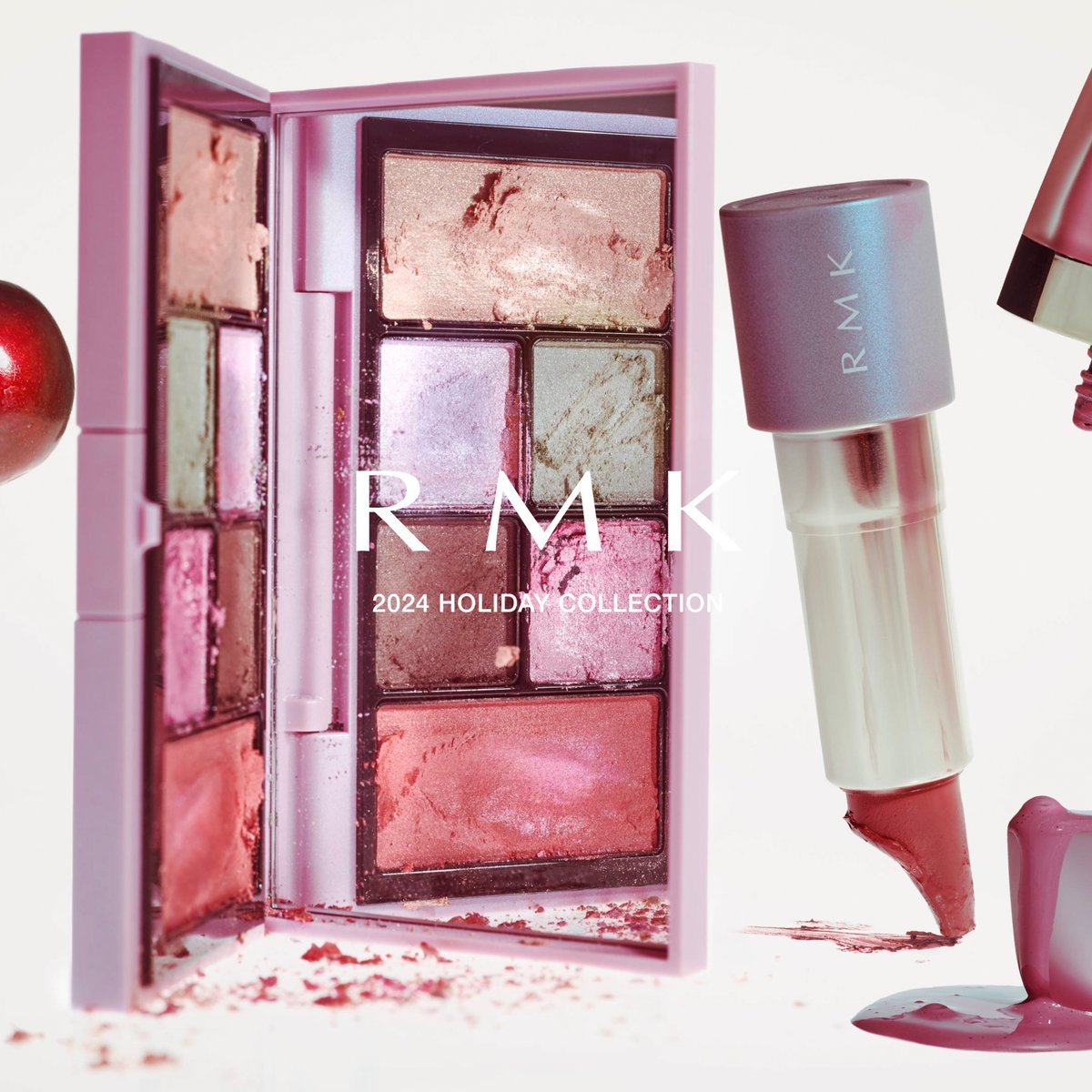 2024年クリスマスコフレ】RMK：ホリデー“バイブス”を盛り上げるピンク