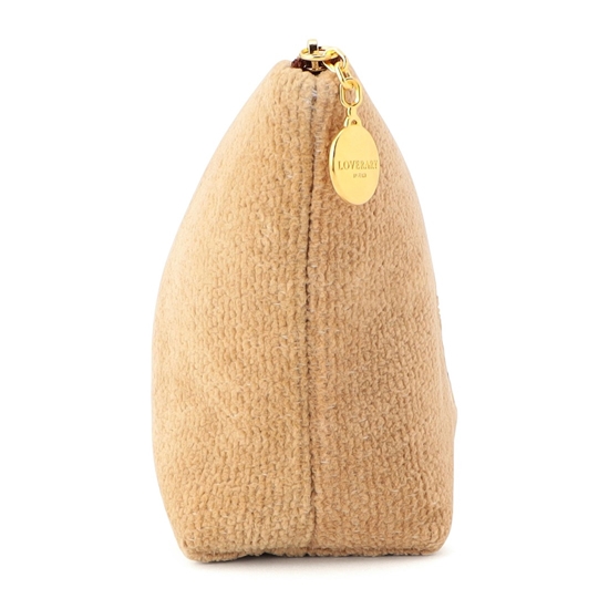 ドアップテディ コスメポーチ L/DUT-243233(ベージュ): LOVERARY BY