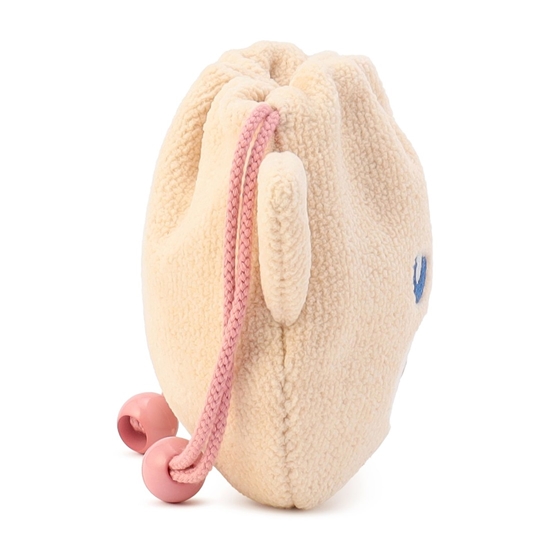 モフモフネコチャン ネコチャン巾着 L/MNC-260288(ベージュ): LOVERARY