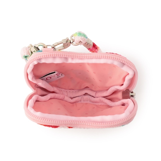 チェリードット ハート型ポーチ L/CRD-253048（WEB限定）(ペールピンク