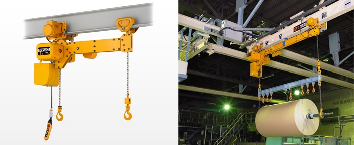 2点水平つり形 | 電気チェーンブロック | 株式会社キトー