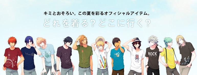 シャイニング事務所アイドルプロデュースTシャツ｜うたの☆プリンス