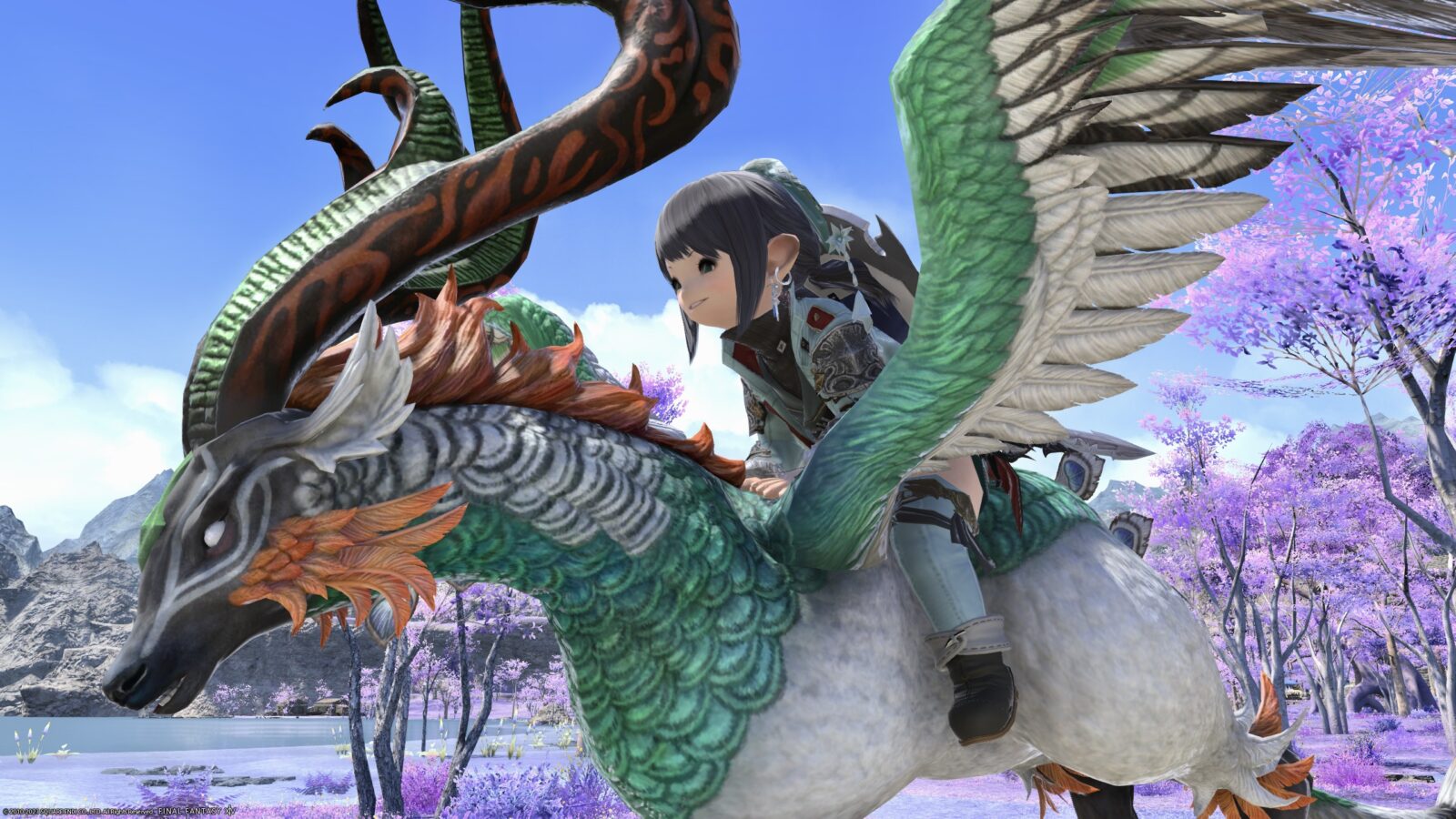 煌びやかな羽根の孔雀鹿な鳥マウント『アルコノスト』(地図G14