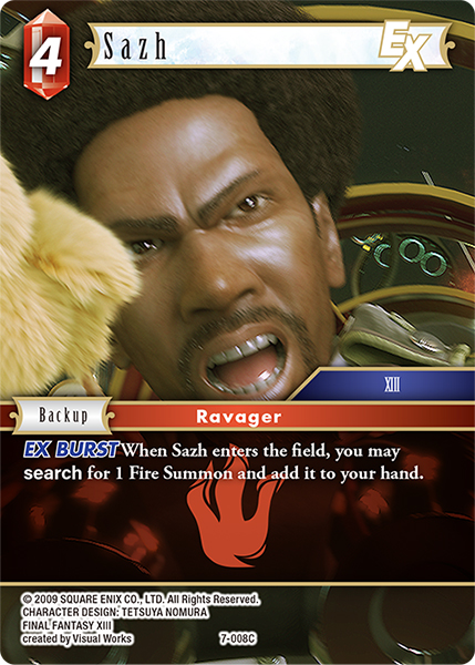 Opus XIII コミュニティーカードプレビュー【13-008R】朱雀のルシ