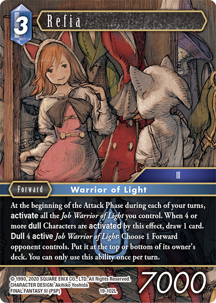 Beyond Destiny - Card of the Week - Warrior of Light [21-121L