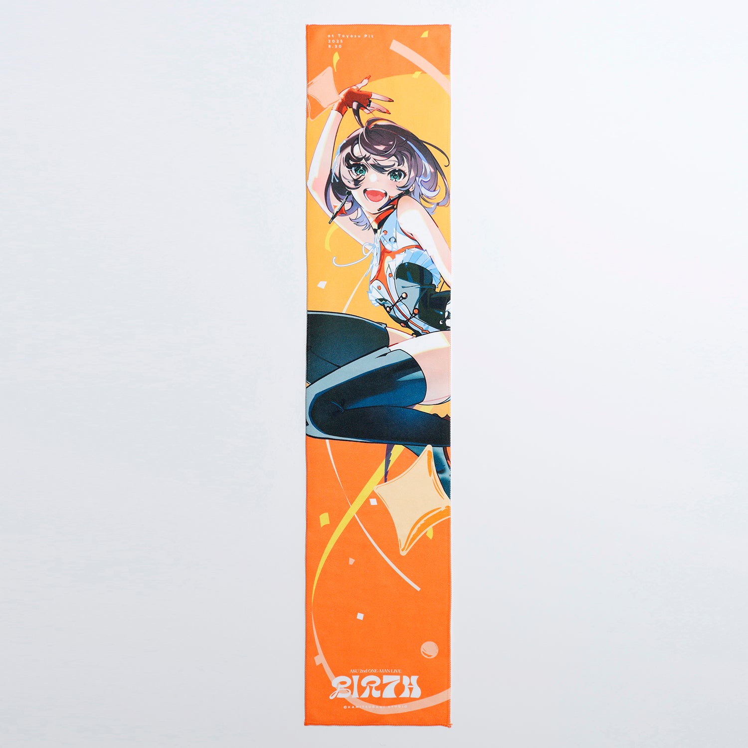 明透】マフラータオル／2nd ONE-MAN LIVE「BIRTH」& 4周年記念イベント