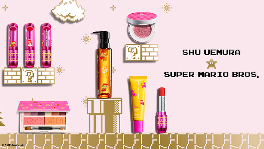 REVIEW: shu uemura × Super Mario Bros. – Peach's Eye & Cheek