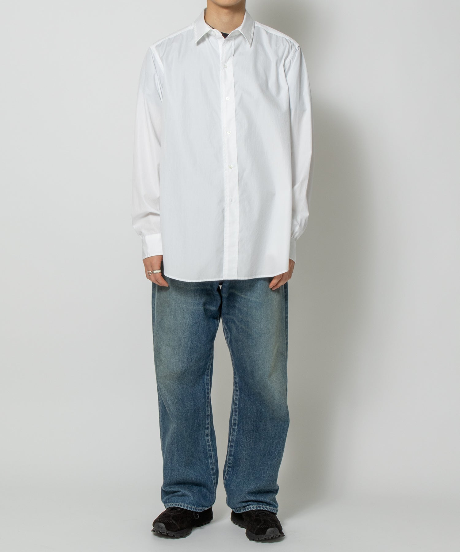 Regular Collar Shirt - A.PRESSE (アプレッセ) - tops (トップス