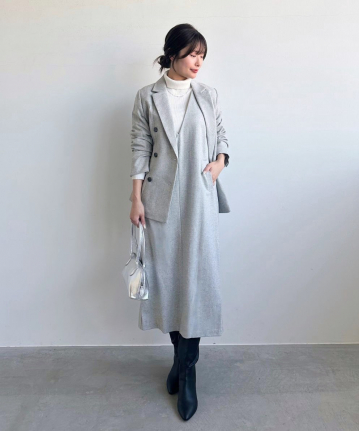ウール混ジャンドレ｜Stola.（ストラ）公式通販サイト