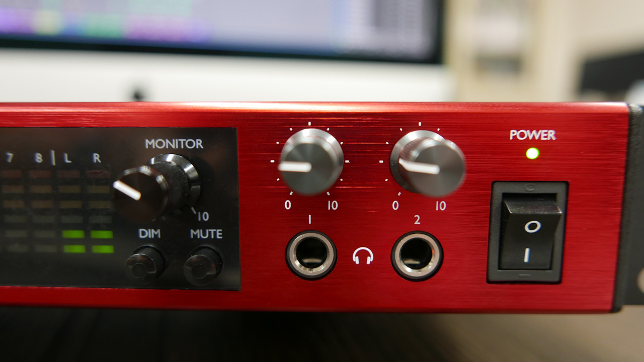 18入力/20出力 USBオーディオインターフェイス Focusrite Clarett+ 8Pre