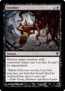燻し/Smother》[WWK] 黒U | 日本最大級 MTG通販サイト「晴れる屋」