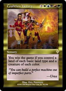 Foil】《合同勝利/Coalition Victory》[INV] 金R | 日本最大級 MTG通販