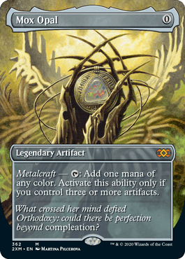Foil】(362)□ボーダーレス□《オパールのモックス/Mox Opal》[2XM-BF