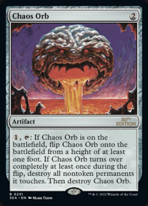 Chaos Orb》[30A] 茶R | 日本最大級 MTG通販サイト「晴れる屋」