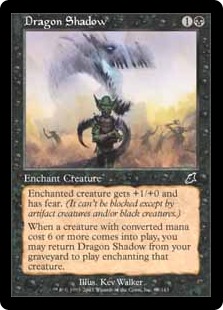 ドラゴンの影/Dragon Shadow》[SCG] 黒C | 日本最大級 MTG通販サイト