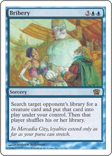 袖の下/Bribery》[8ED] 青R | 日本最大級 MTG通販サイト「晴れる屋」