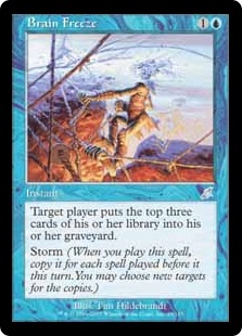 Foil】《思考停止/Brain Freeze》[SCG] 青U | 日本最大級 MTG通販