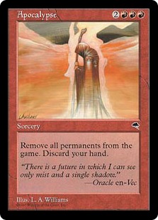 黙示録/Apocalypse》[TMP] 赤R | 日本最大級 MTG通販サイト「晴れる屋」