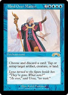 買取：《精神力/Mind Over Matter》[EXO] 青R | 日本最大級 MTG通販