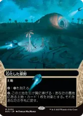 Foil】《石化した原野/Petrified Field》[ODY] 土地R | 日本最大級 MTG