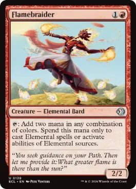 139)《炎束ね/Flamebraider》[ECL] 赤U | 日本最大級 MTG通販サイト
