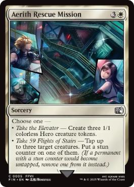 005)《エアリス救出作戦/Aerith Rescue Mission》[FIN] 白C | 日本最大