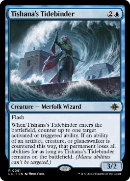 Foil】《ティシャーナの潮縛り/Tishana's Tidebinder》(ジャパン