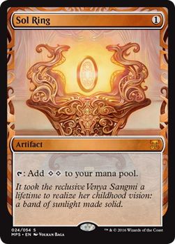 Foil】《太陽の指輪/Sol Ring》※部分光沢[MPS] 茶R | 日本最大級 MTG