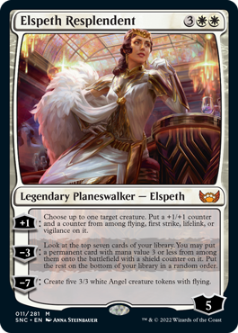 Foil】□プレリリース□《華やいだエルズペス/Elspeth Resplendent