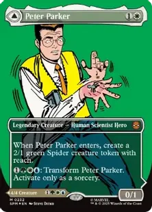 Foil】(232)□ボーダーレス□《ピーター・パーカー/Peter Parker