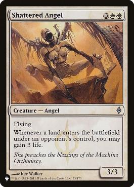 Foil】《砕けた天使/Shattered Angel》[NPH] 白U | 日本最大級 MTG通販