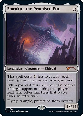 Foil】《約束された終末、エムラクール/Emrakul, the Promised End