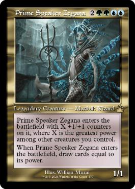 首席議長ゼガーナ/Prime Speaker Zegana》[C15] 金R | 日本最大級 MTG