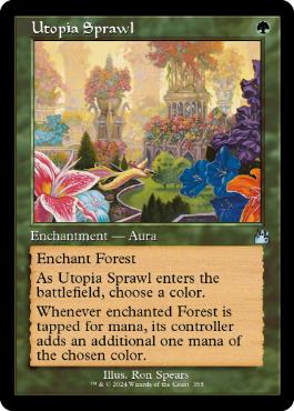 Foil】《楽園の拡散/Utopia Sprawl》[A25] 緑U | 日本最大級 MTG通販