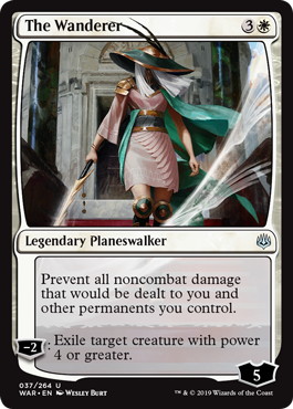 □絵違い□《放浪者/The Wanderer》[WAR-ART] 白U | 日本最大級 MTG