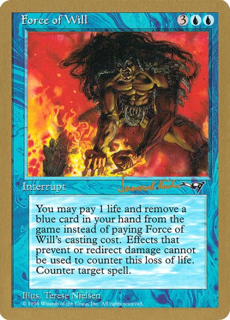 金枠】《意志の力/Force of Will》[WC97] 青 Paul Mccabe | 日本最大級