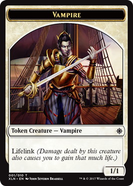 001)《吸血鬼トークン/Vampire Token》[XLN] 白 | 日本最大級 MTG通販