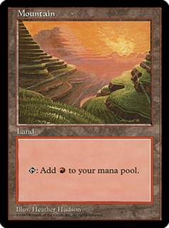 APAC1)《山/Mountain》(Illus.Heather Hudson)[APACランド] 土地