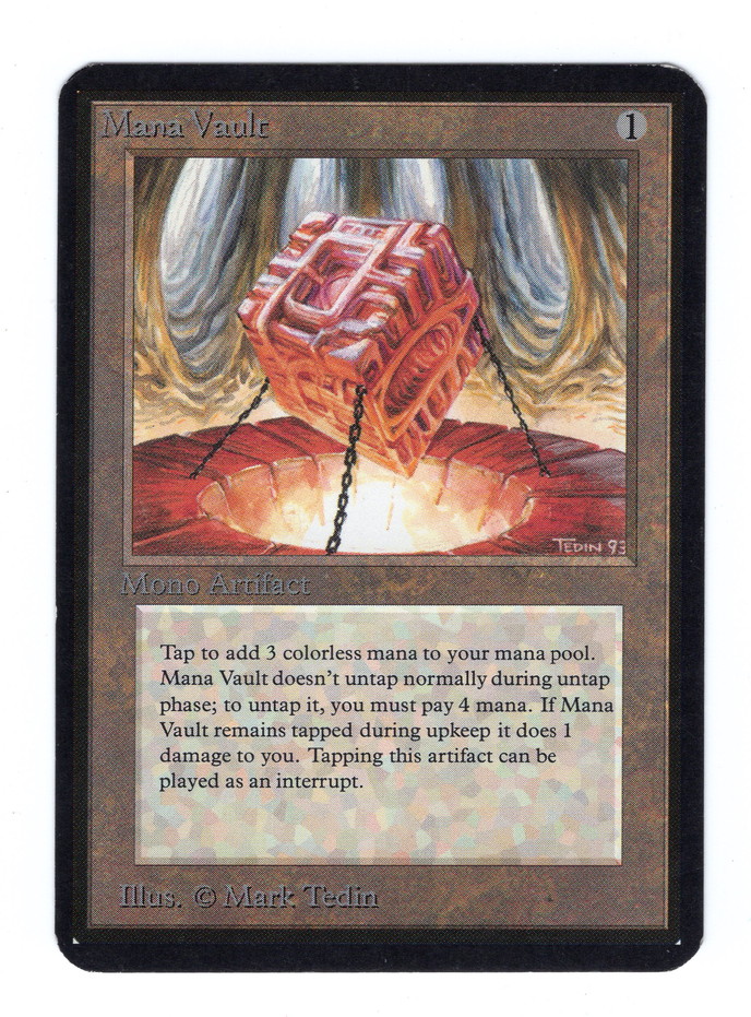 魔力の櫃/Mana Vault》[LEA] 茶R | 日本最大級 MTG通販サイト「晴れる屋」