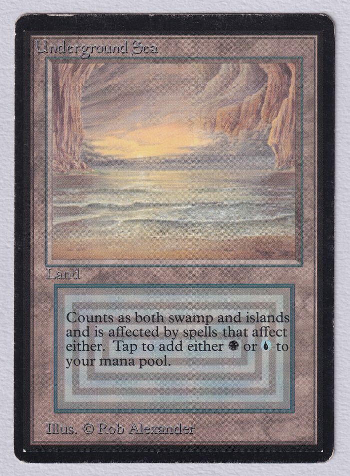 Underground Sea》[LEB] 土地R | 日本最大級 MTG通販サイト「晴れる屋」
