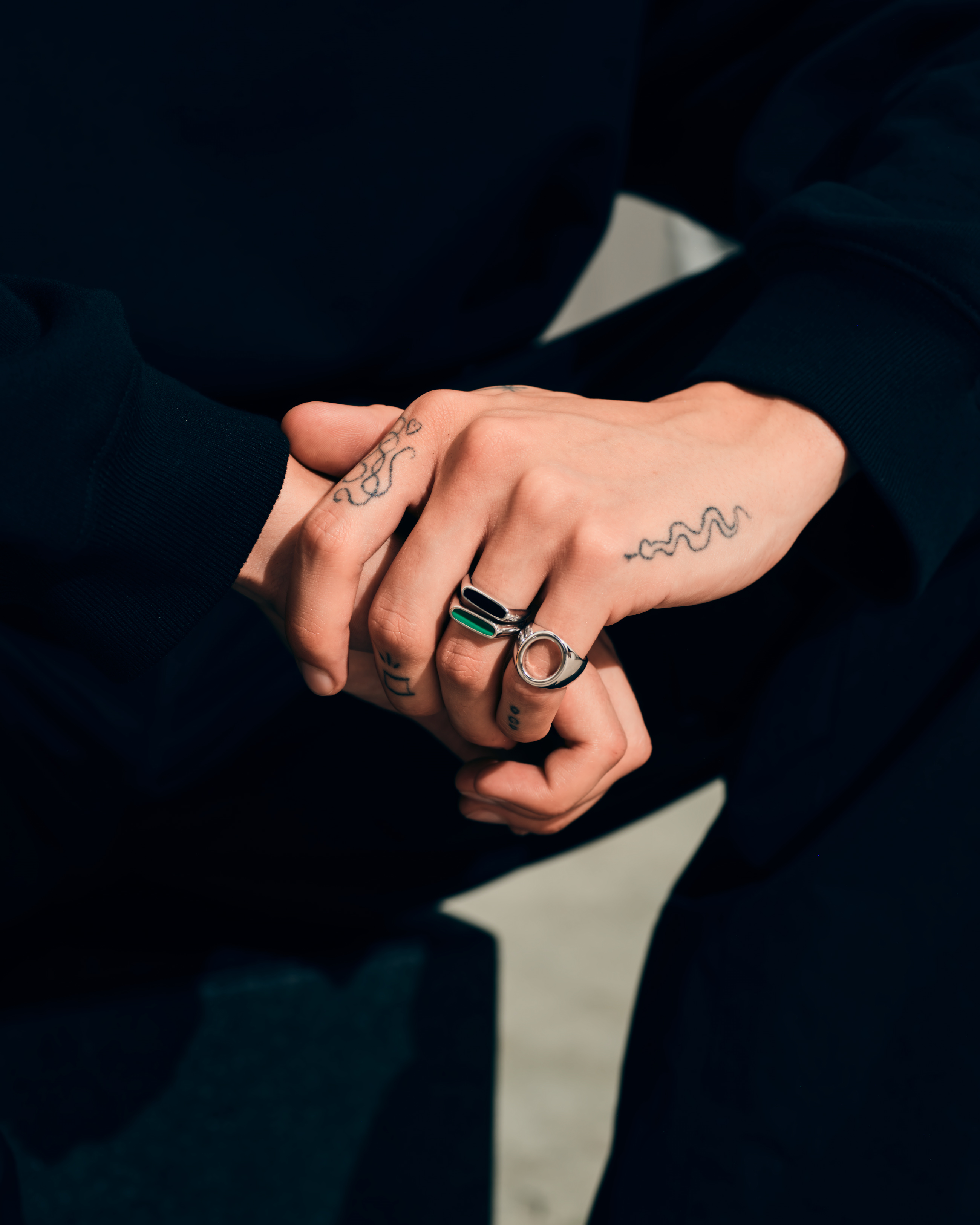 Mario Ring Onyx - Tom Wood Project Official Online Store