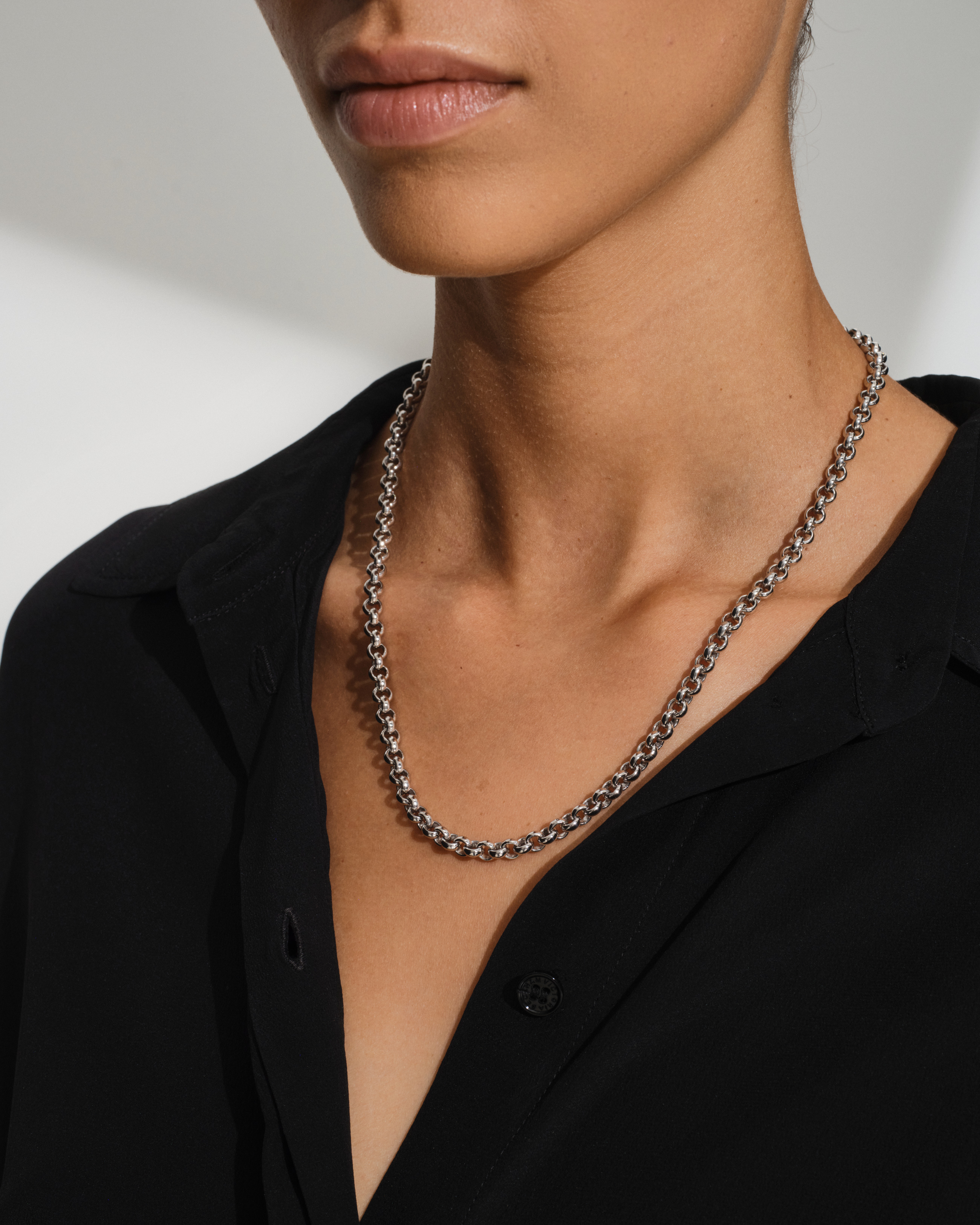 Thick Rolo Chain Gold - Tom Wood Project Official Online Store