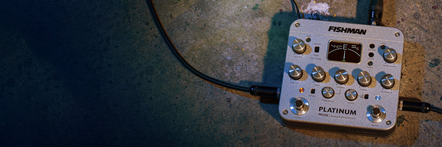 Fishman Platinum Pro EQ/DI Analog Preamp Pedal