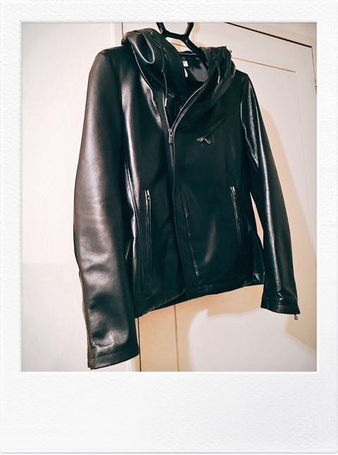 最近のお買い物： キャサリンハムネット ラムレザーライダース