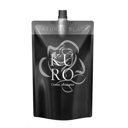 KURO クリームシャンプー NATURAL BLACK 400g 4個 VALANROSE / KURO