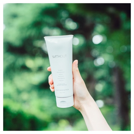 ウィズアウト / クレイウォッシュ＆パック 220gの公式商品情報｜美容