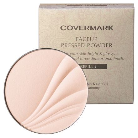 カバーマーク / フェイスアップ プレストパウダー 02 ライトアップ