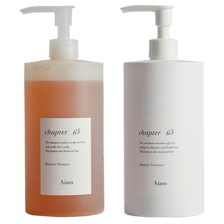 Aiam / モイスチャーシャンプー／トリートメント チャプター65の公式
