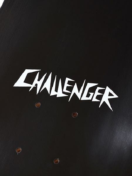 CHALLENGER / FLASH SKATE DECK -Black-