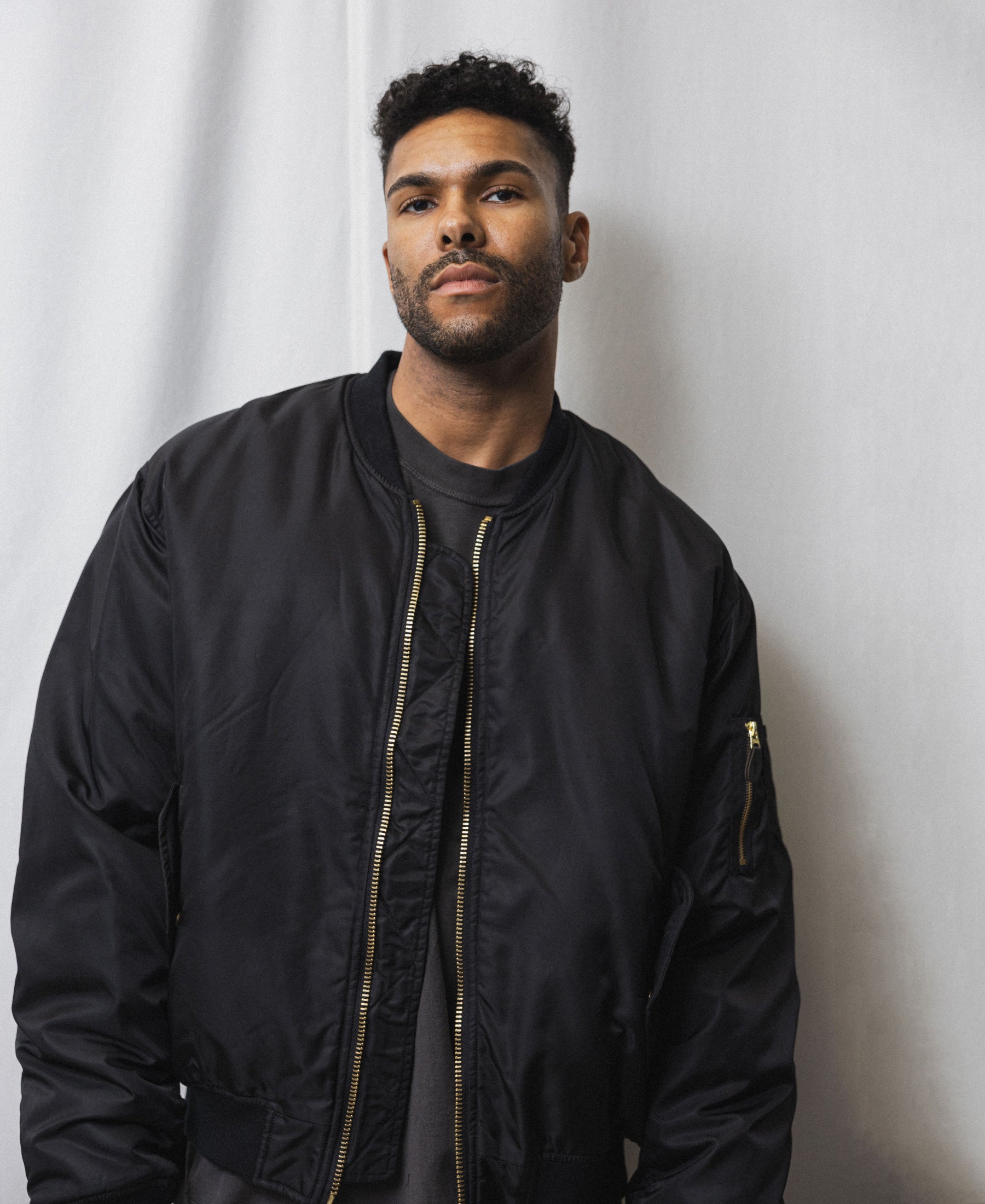 MA-1 | VINTAGE WASH BOMBER JACKET | BLACK – F.M.C.D. ONLINE STORE